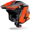 AIROH CASCO TRR S PURE ORANGE MATT S