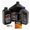 Shop Bikers Kit Tagliando Spectro Olio Motore 20w-50 + Primaria + Cambio + Filtro Olio Cromato + Candele X Compatibile Con Harley Davidson Dyna Softail Touring V-rod Dal 1999 Al 2017