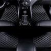 WNGDD 4pcs Auto Tappetini per 2021 Jeep Compass II (MP, facelift 2021)2021-2024, Tappetini per Auto per Tutte Le Stagioni Protezi Impermeabile Antiscivolo,A Black