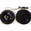 D'ANGELO 1988 KIT RUOTINO DI SCORTA 15 COMPATIBILE KIA PICANTO (PRIMA DI 2017) SUZUKI IGNIS, SWIFT (NO SPORT), CELERIO CON CRIC, CHIAVE E SACCA 115/70R15