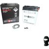 farbrothersonline COMPATIBILE CON MOTO GUZZI Falcone (prima serie) 500 dal 1959 al 1967 BATTERIA OKYAMI B38-6A GIA' PRONTA ALL'USO ATTIVATA IN FABBRICA BATTERIE 6 V 14 AH CCA 104 120X83X165MM