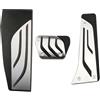 XIAOYANS Pedaliera Auto Per BMW F20 F21 F22 F23 F24 F30 F31 F32 F33 F34 F35 F36 F80 F82 F83 E81 E82 E88 E90 E91 E92 E93 LHD Auto Pedali Pedale Copertura Pedali Freno Carburante Auto(AT)