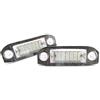 CARALL LE3322 Kit Luci Targa Led Compatibile Per Auto Volvo Numero OEM 31253006 Bianco 6000K 12V - 2 Pezzi