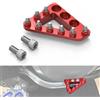 NICECNC Puntale rosso per pedale freno posteriore moto Compatible with 250 RR 2013-2018, 300 RR 2013-2018, 350 RR 2013-2017, 350 RR-S 2017, 390 RR 2015-2017, See Fitment