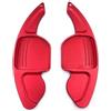 SHUGWA Paletta Volante Prolunga Per Seat Leon ST 5F FR Per Cupra Ateca Ibiza 6P Paddle Per Auto Volante Estensione Cambio(Red)