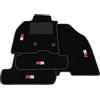 Somer Car Kit Tappetini Auto compatibili con Renault Megane 3 Sporter 2009-2016 | Set Tappeti in Moquette, ricamo R_S, Tappeto auto su misura