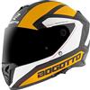 Bogotto FF122 BGT Casco, giallo/bianco, M
