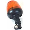 J/J 12V 24V Emergenza LED Ambra Rotante Lampeggiante Flessibile Camion Trattore 25cm