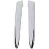 CFTGIW Modanatura Superiore Paraurti con Finiture Cromate, Materiale Durevole, Buon Montaggio, Look Elegante per 500 (312) 2007.03-2015.08