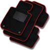 MOTOS Basic Tappetini auto Velours per auto destinato a Mazda CX-5 I KE 2012-2017 - Basic, Materiale, Rosso tappetino auto - Provate un nuovo comfort di guida con un set di tappetini in velluto
