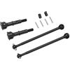 Generic Set Albero Motore Posteriore in Acciaio per Auto RC LOSI 1/10 22S 2WD, Assi Resistenti Alla Ruggine Trasmissione Efficiente, Lunghezza Totale 4,1, Adatto Agli Appassionati di RC