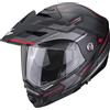 Scorpion, Adx-2, Caschi Apribili E Modulari Per Moto, Matt Black-Red, S, Unisex-Adult