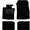 QUEMAR Tappetini Auto compatibili con MINI Countryman R60 Paceman R61 2010-2016/ Kit Tappeti Moquette e Gomma su Misura (Set 2 Ant.+2 Post.)/ Ricami e Colori Personalizzati (Bordo Nero, 0 Ricami)