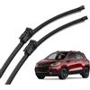 Generic Spazzole Tergicristallo Anteriori LHD Per Chevrolet Trax Tracker 2012-2022, Parabrezza, Finestrini, Pioggia, 26+14