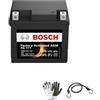 farbrothersonline COMPATIBILE CON PEUGEOT Elyseo 100 2000 al 2001 BATTERIA BOSCH YTX5L-BS-4 FA1110 YUASA YTX5L-BS(GEL SLA-CARICATA GIA' PRONTA ALL'USO)12V/10AH PER MOTO SCOOTER FAI DA TE 113X70X105MM