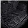 IOVATA Tappetini Bagagliaio Auto, per MG MG3 Full Hybrid 2024 Antiscivolo graffio Vasca Baule Auto Tappetino Baule Accessori,A