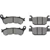 AHL 2 paia PASTIGLIE FRENO ANTERIORE/POSTERIORE ORGANICHE HONDA SH 125 150 300