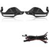 shangguanchun Luci A LED Per Paramani Moto Con Indicatori Di Direzione E Luce Freno Per R1200GS R1250GS R 1250GS 1200 GS LC ADV ADVE&NTURE 2013-2024(Style B)