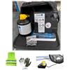 CLICK&GO COMPATIBILE CON JEEP RENEGADE KIT GONFIA E RIPARA AUTOMATICO CON COMPRESSORE POMPA DELL'ARIA ELETTRICA E LIQUIDO SIGILLANTE DA 450ML PER AUTO, SUV, FUORISTRADA, FURGONI, MOTO