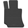 Wielganizator Tappetini in gomma su misura, compatibili con Mercedes C W203 (2000 - 2008) berlina, station wagon, migliore vestibilità rispetto ai tappetini universali, colore nero, prodotto in
