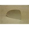Gallo Retrovisori SNC Specchio Retrovisore specchietto esterno - Sinistro, Solo Vetro con Biadesivo, Curvo, Cromato, Compatibile con Opel Corsa dal 2006 al 2010