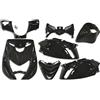 R4R T4Tune 361650 Kit carene nere Zip Sp E2 2006-2014 (7 pz.)