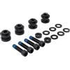 Generico FSFYUK Kit di fissaggio per Sissy Bar 2 pezzi, colore nero 52300645 per Fat Bob 114 FXFBS 2018-2023, per Heritage Classic FLHC 2018-2021 Acciaio 52300646