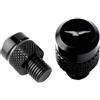 AUytcin viti per specchietto moto Per Guzzi V100 Mandello V7 Stone V8S TT Bobber Breva 850 1100 1200 Tappo Per Foro Specchio In Alluminio Per Moto(Black)