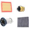 Cormar Kit Filtri Tagliando per Fiat 500x, Jeep Renegade, Compass 1.6 2.0 Multijet CRD Euro 6, 4 Pezzi