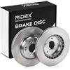 RIDEX 82B1589 2x Disco freno Anteriore senza mozzo portaruota senza cuscinetto ruota senza bullone fissaggio ruota Compatibilità con HYUNDAI Tucson TL, TLE