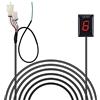 NORXI ndicatore di Marcia del Motociclo Per Honda Hornet CBR600F F3 F4 F4i RR CB600F CBF500 VFR800 Fi 900RR 919RR 929RR 954RR SHADOW 750 File di Visualizzazione Ingranaggi 1-6 (Indicatore di marcia, Rosso)