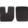 F-CORE Tappetini (autista + passeggero) camion compatibile per IVECO STRALIS HI-WAY 01.13-12.16 STRALIS XP 01.16-12.19 NERO/ROSSO