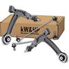 kW&HP KIT 4 PEZZI BRACCI BRACCETTI ANTERIORI E COPPIA BIELLETTE BARRA STABILIZZATRICE KW&HP