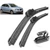 Autopixl Spazzole tergicristallo anteriori compatibili con Seat Ibiza MK3 6L 2002-2005 Parabrezza Parabrezza Finestrini Auto Spazzole per pioggia 21 +19