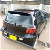 Zcera Spoiler Posteriore ZCera Per Toyota Per Vitz Per Echo Per Yaris 2002-2013, Materiale ABS, Finitura Lucida Nera, Glossy Black