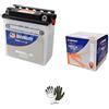 farbrothersonline COMPATIBILE CON MALAGUTI F12 Phantom R LC 50 2007 A 2008 BATTERIA GIA' PRONTA ALL'USO TECNIUM YB5L-B 12V 5AH BATTERIE 5 AMPERE 12 VOLT SPECIFICA MOTO SCOOTER 120X60X130MM