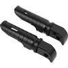 Yctze Pedane Posteriori per Moto in Lega di Alluminio Premium per Poggiapiedi Passeggero YZF R7 MT-07 MT-09 XSR 700 (BLACK)