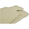 Motohobby Set di tappetini in velluto beige per BMW X3 E83 (2003 - 2010) - qualità premium - 4 pezzi - su misura
