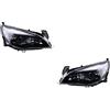 Johns Faro alogeno HSW per Opel Astra J 09/12- H7 H7 Set sinistro destro
