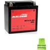 CLICK & GO COMPATIBILE CON ROYAL ENFIELD Interceptor Twin E4 650 per anno 2018 al 2020 BATTERIA YTX14-BS MALOSSI MTX14-BS GEL FORNITA CARICA E PRONTA ALL'USO BATTERIE ATTIVA 12 AMPERE 12 VOLT 150X87X145MM
