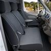Walser Transporter coprisedili per auto in tessuto compatibile con Citroen Jumper II/Peugeot Boxer/Fiat Ducato, 1 sedile anteriore singolo (con bracciolo)