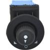 JOVERI Interruttore a pulsante di regolazione dello specchietto laterale Manopola di regolazione 185526, for Citroen, for XSARA PICASSO C2 C3 Berlingo, for Peugeot, for Partner, 1007 Interruttore spec