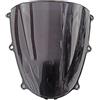 HSPORT Moto Parabrezza Per CBR600RR F5 Per CBR 600 RR 2005 2006 Parabrezza Moto Parabrezza Moto Nero Cupolino Spoiler (Misurare : Nero)