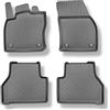 Mossa Tappetini Auto in TPE compatibili con Volkswagen Caddy V Maxi Van (11.2020- ) - tappeti auto neri - G1