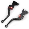 Neini Per Gilera Per Runner 125 FX 2T VX 4T Runner 180 FXR 2T Freno A Disco Anteriore Per Moto Leve Freno A Disco Posteriore Leve Freno Frizione(Short Black)