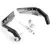 Shkalacar Paramani Moto Paramani per Moto Anodizzati Protezione Antivento Universale per Manubrio da 7/8'', 1 Paio
