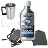 HMZ ELECTRIC MOTORSPORTS SINCE 2021 Kit di Restauro dei Fari HMZ: Liquido di Riparazione, Strumento di Lucidatura, Kit Completo per Eliminare l'ingiallimento, la Sfocatura e le Crepe dei Fari dell'Auto. (Kit di Riparazione Completo)