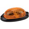 AMA Fanale freccia laterale colore ambra interasse di fissaggio 93mm