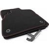 kh Teile Premium Tappetini per VW Golf 7 VII Nabuk velluto tappetini auto doppia cucitura - GTI Design