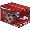 STEINHOF Nuovo gancio di traino estraibile verticale compatibile con VW Golf VII BA SW/Variant 08.2013-2020 con 13-poli kit elettrico universale